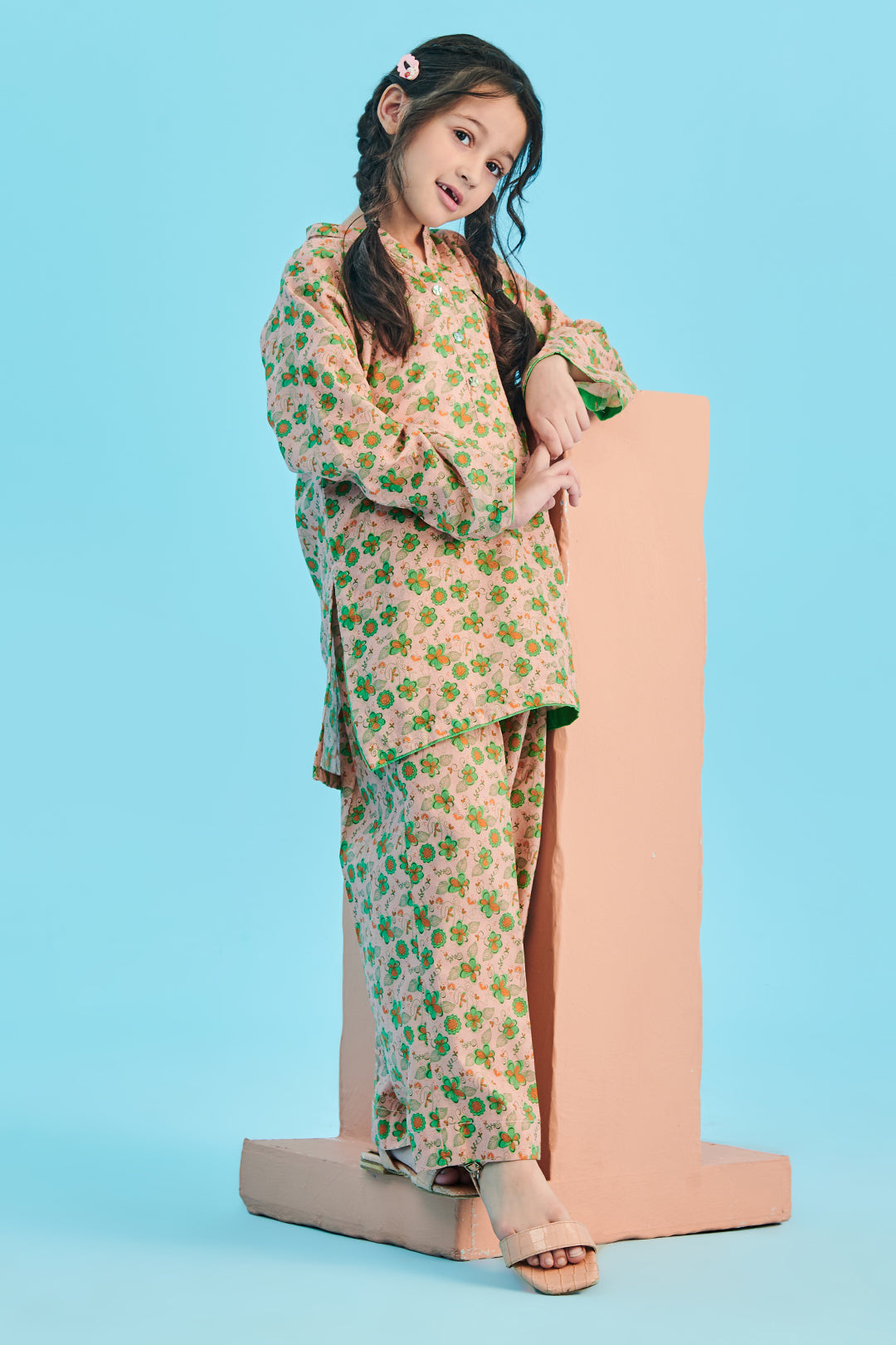 Zellbury Girls | 2 Piece Viscose | Kurta Trouser - 2702