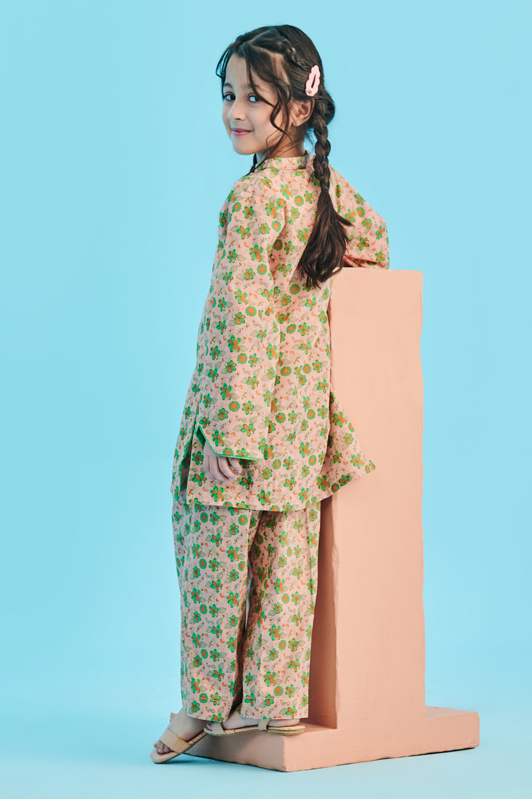 Zellbury Girls | 2 Piece Viscose | Kurta Trouser - 2702