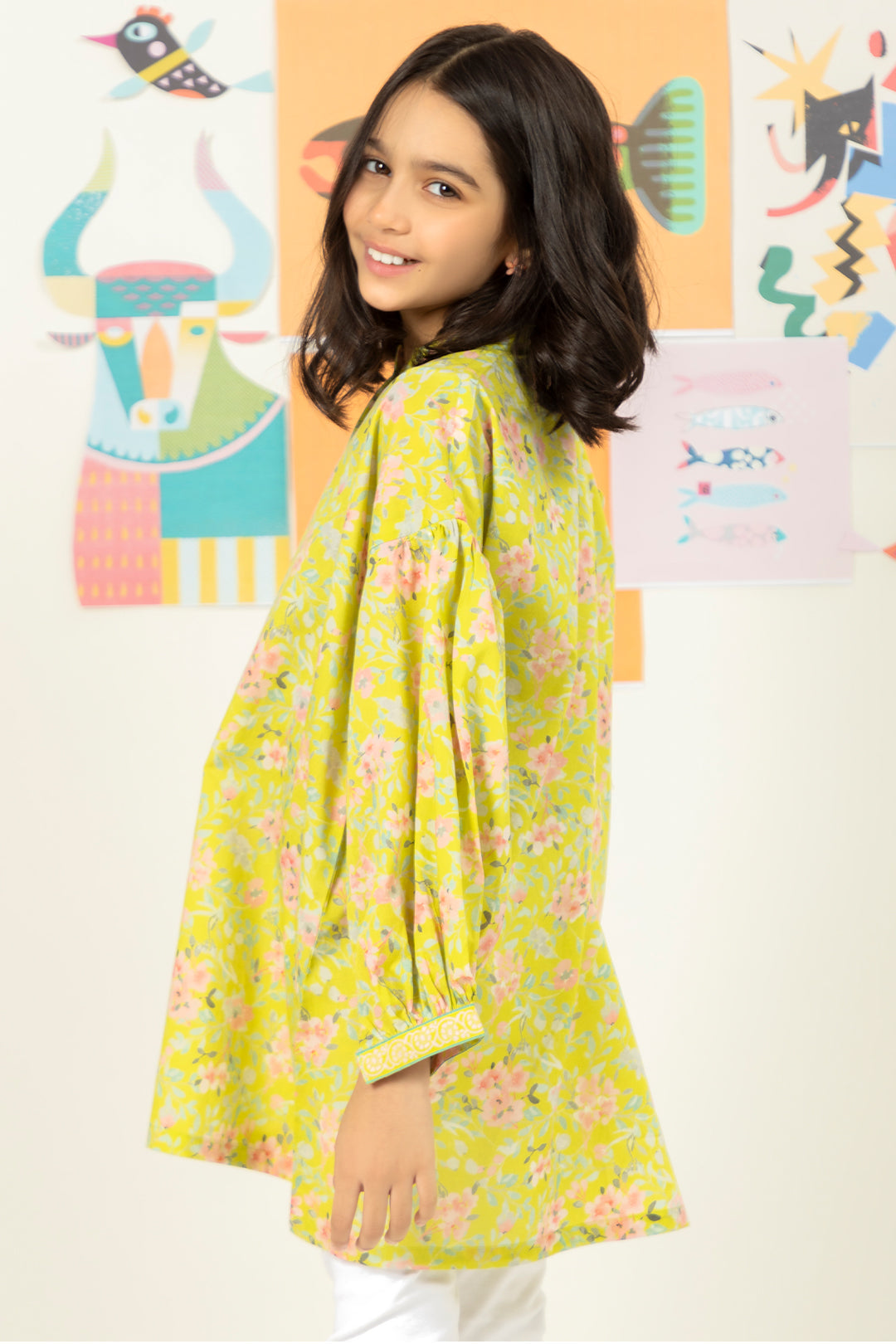 Zellbury Girls | 1 Piece Lawn | Kurta - 1344