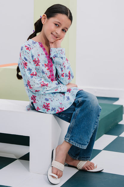 Zellbury Girls | 1 Piece Lawn | Kurta - 1387