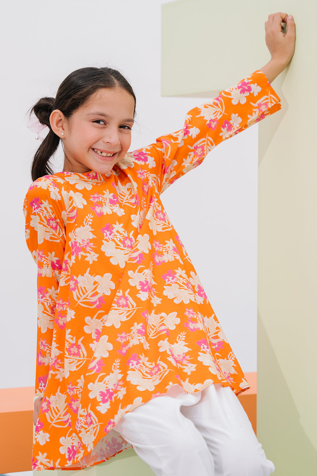 Zellbury Girls | 1 Piece Lawn | Embroidered Kurta - 1403