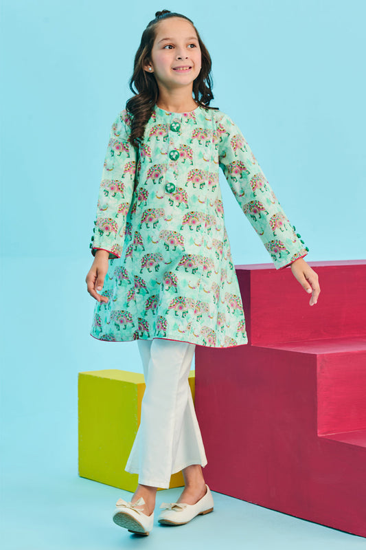 Zellbury Girls | 1 Piece Lawn | Kurta - 1451