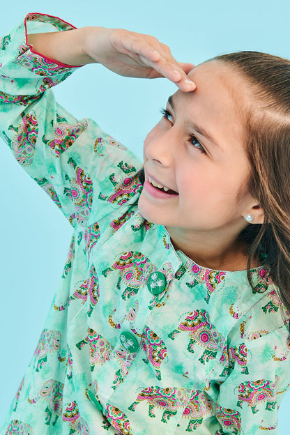 Zellbury Girls | 1 Piece Lawn | Kurta - 1451