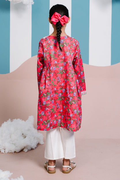 Zellbury Girls | 1 Piece Lawn | Embroidered Kurta - 1453