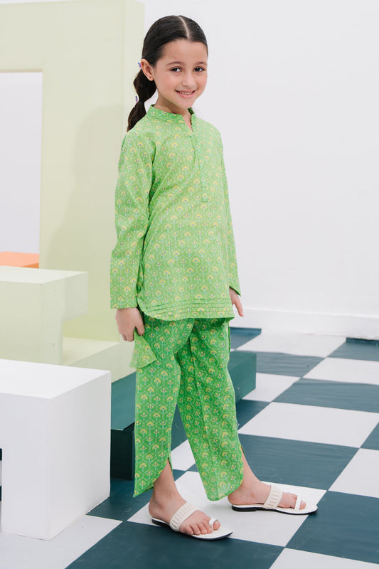 Zellbury Girls | 2 Piece Lawn | Kurta Trouser - 2406