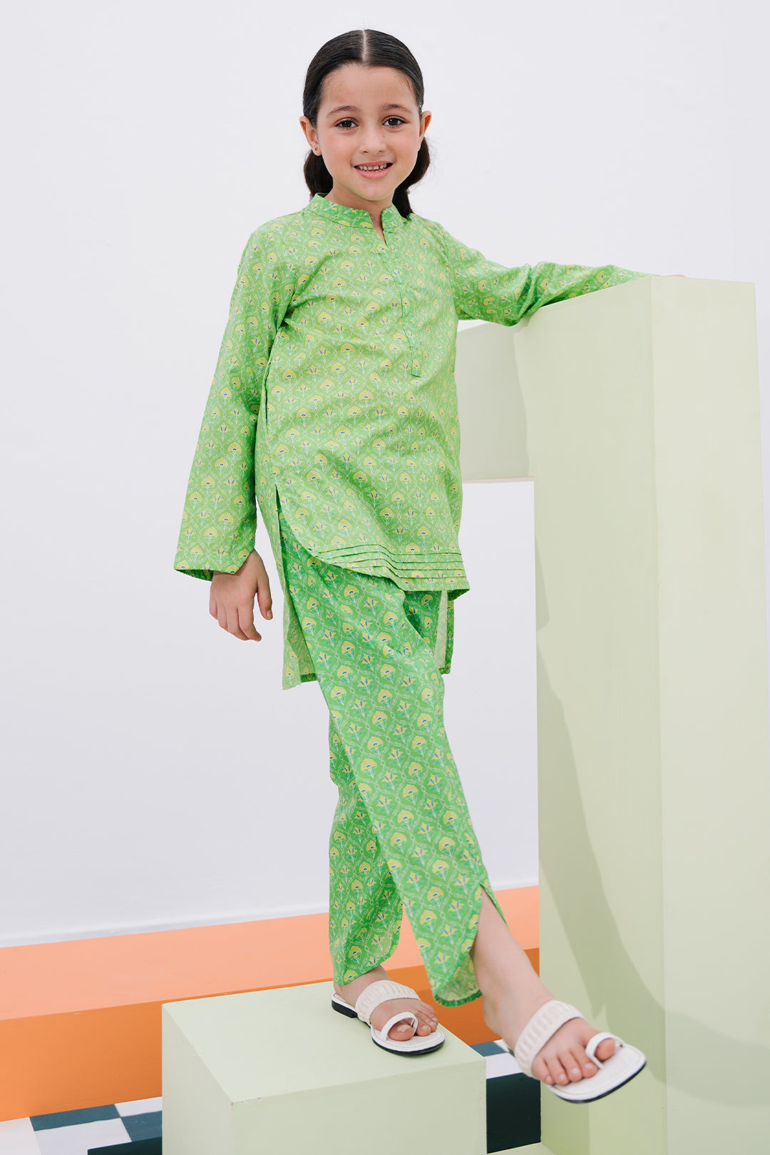 Zellbury Girls | 2 Piece Lawn | Kurta Trouser - 2406