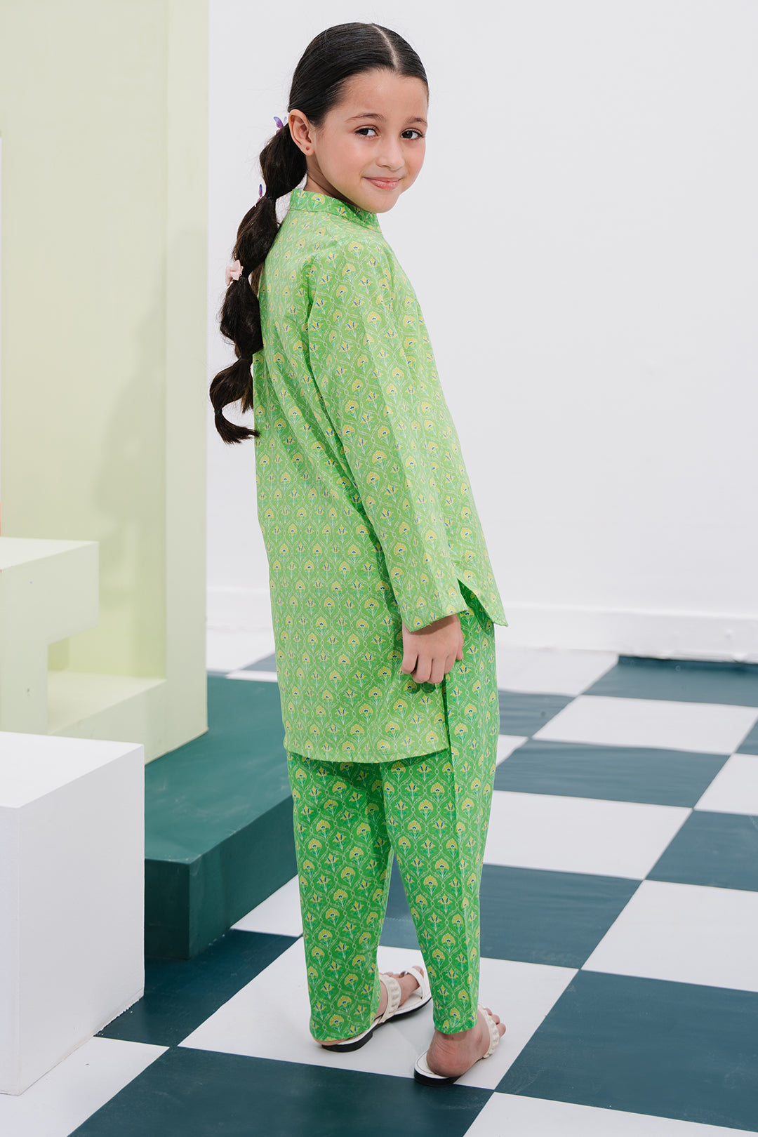 Zellbury Girls | 2 Piece Lawn | Kurta Trouser - 2406