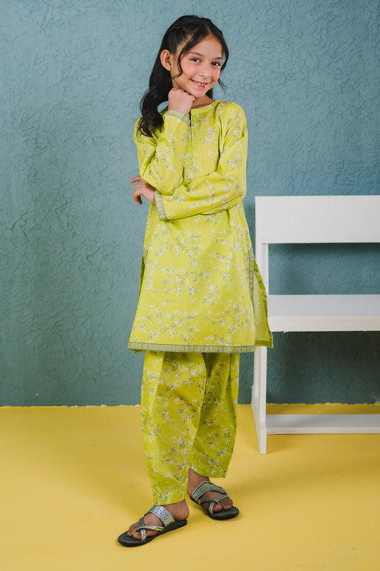 Zellbury Girls | 2 Piece Lawn | Kurta Trouser - 2410