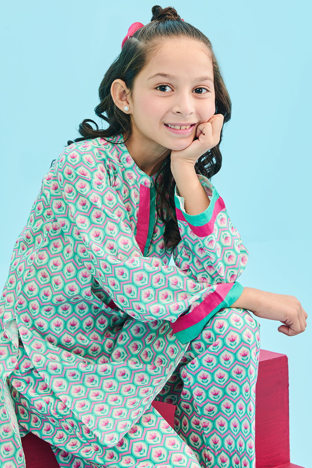 Zellbury Girls | 2 Piece Lawn | Kurta Trouser - 2411