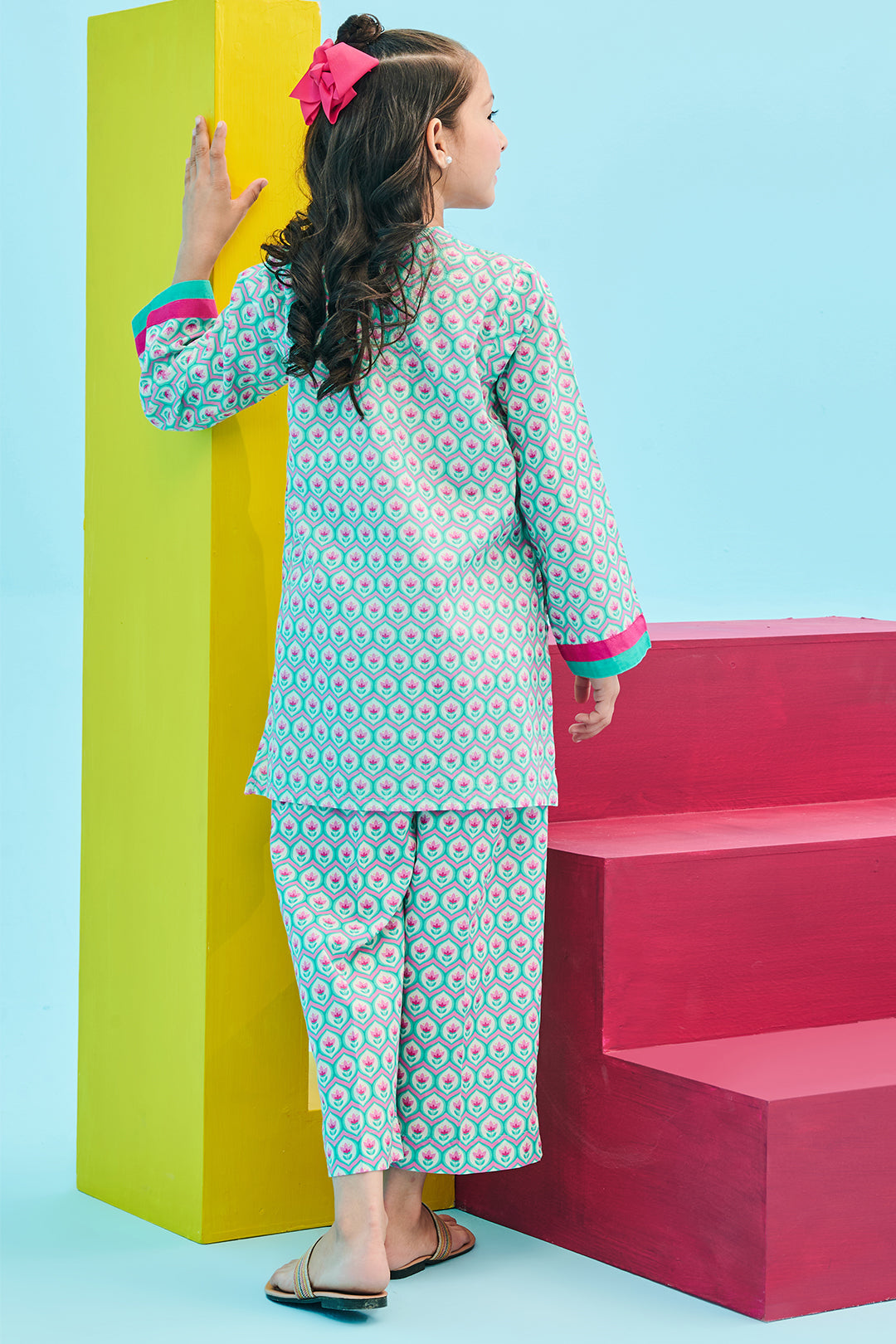 Zellbury Girls | 2 Piece Lawn | Kurta Trouser - 2411
