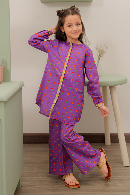Zellbury Girls | 2 Piece Lawn | Kurta Trouser - 2413