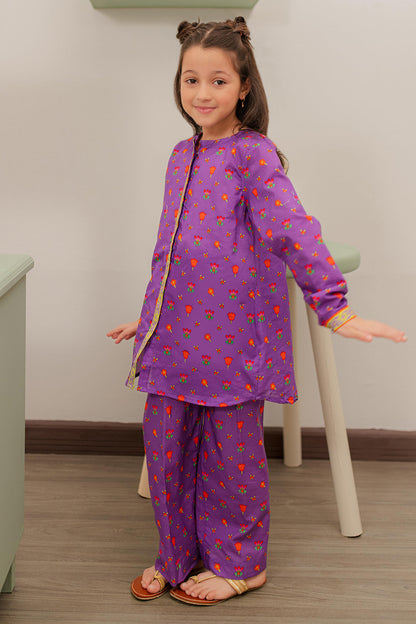 Zellbury Girls | 2 Piece Lawn | Kurta Trouser - 2413