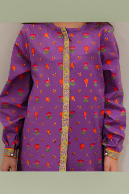 Zellbury Girls | 2 Piece Lawn | Kurta Trouser - 2413