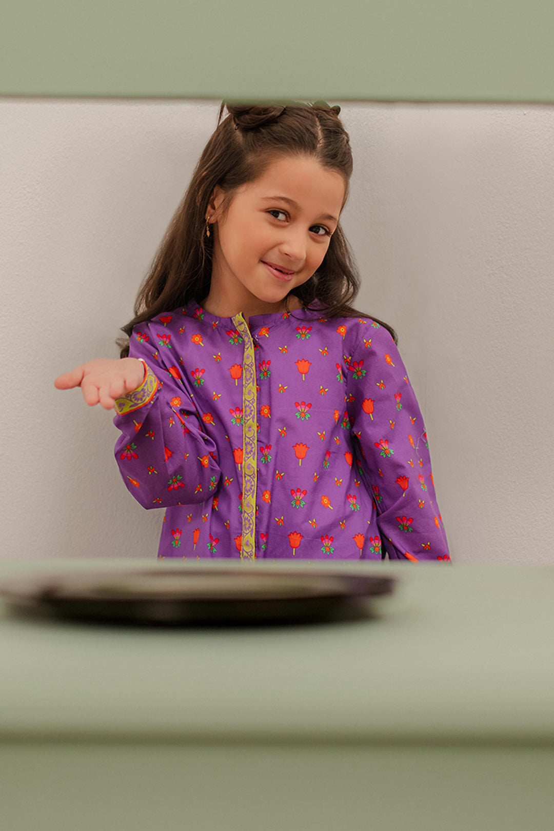 Zellbury Girls | 2 Piece Lawn | Kurta Trouser - 2413