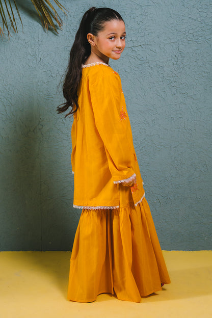 Zellbury Girls | 2 Piece Lawn | Embroidered Kurta Trouser - 2465