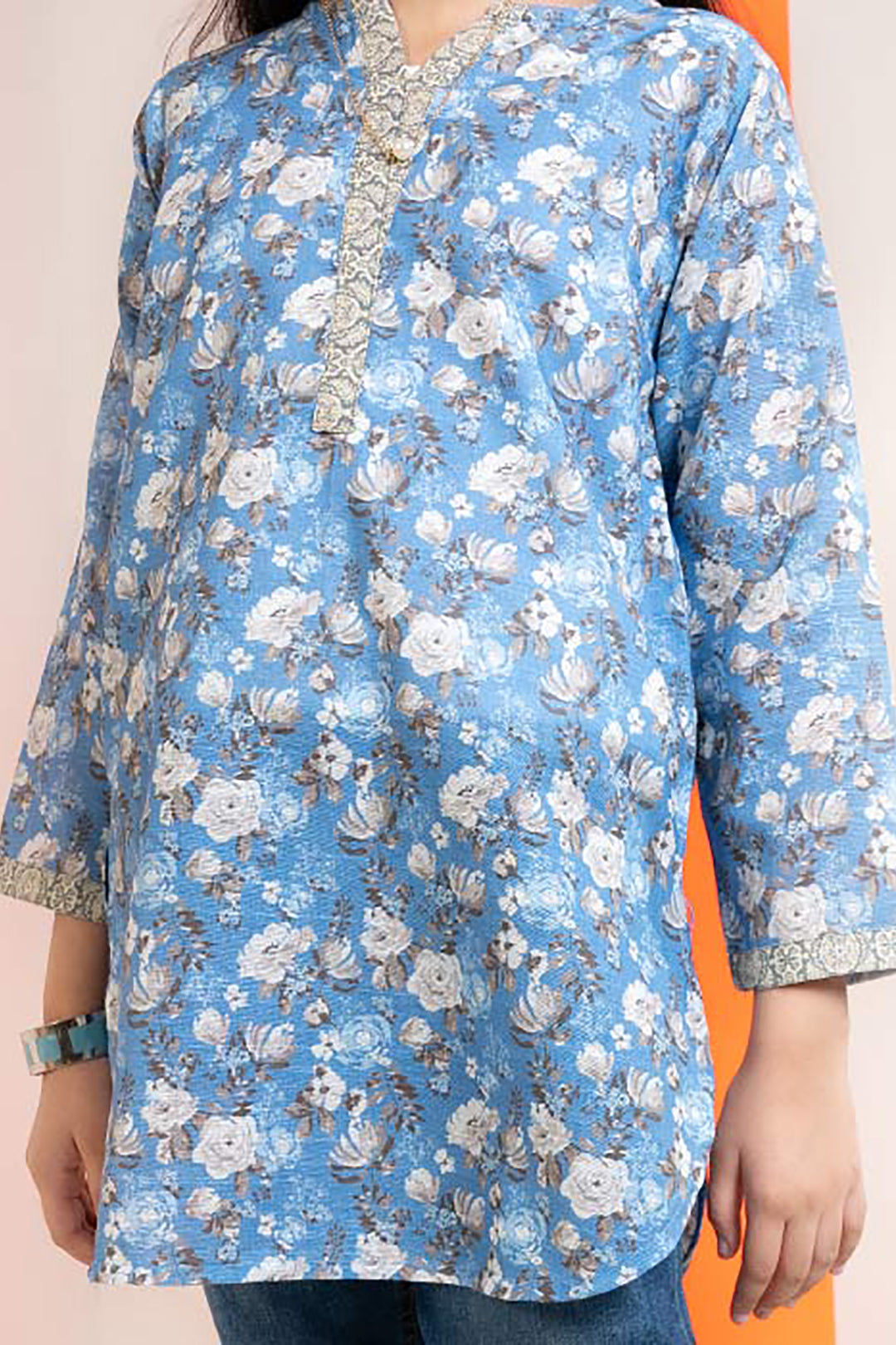 Zellbury Girls | 1 Piece Khaddar | Kurta - 1219