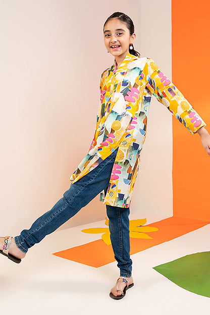 Zellbury Girls | 1 Piece Khaddar | Kurta - 1221
