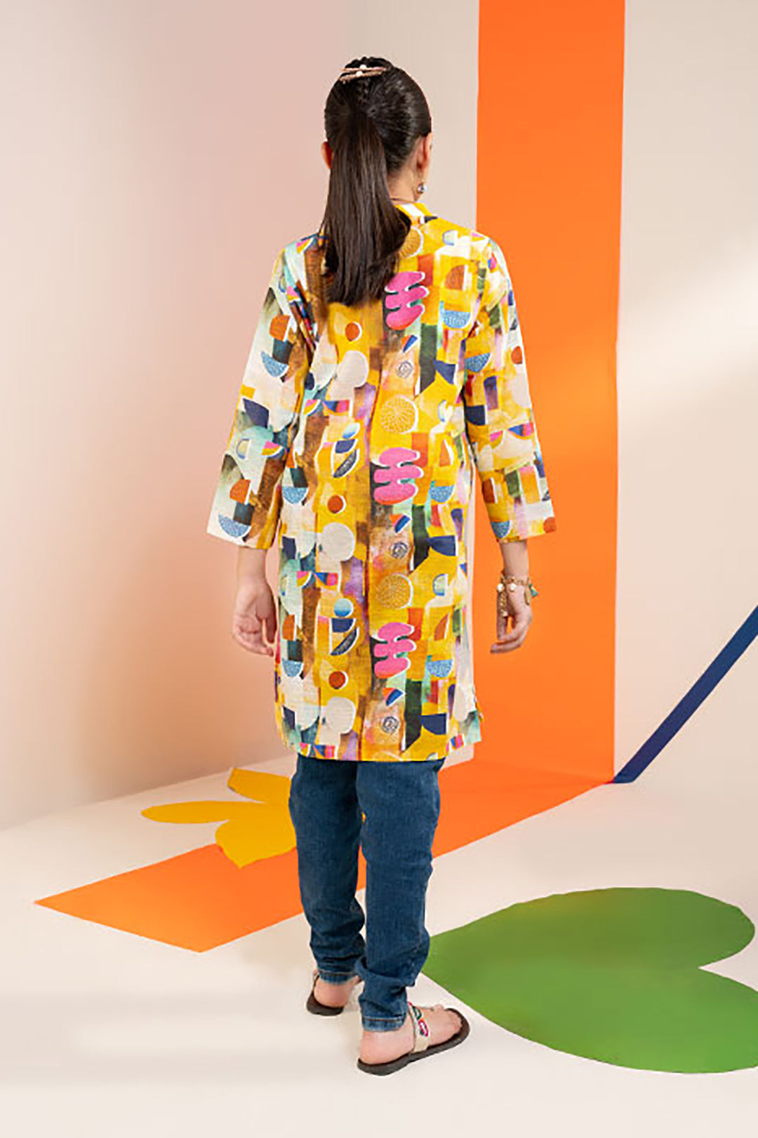 Zellbury Girls | 1 Piece Khaddar | Kurta - 1221