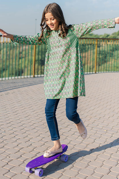 Zellbury Girls | 1 Piece Khaddar | Kurta - 1224