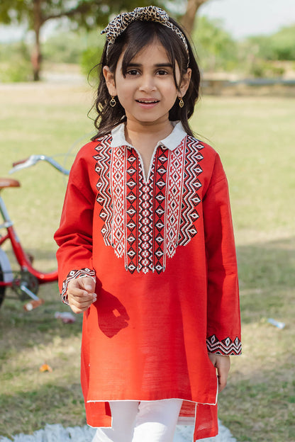 Zellbury Girls | 1 Piece Khaddar | Kurta - 1244