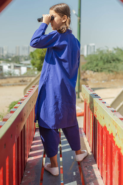 Zellbury Girls | 2 Piece Khaddar | Kurta Trouser - 2233