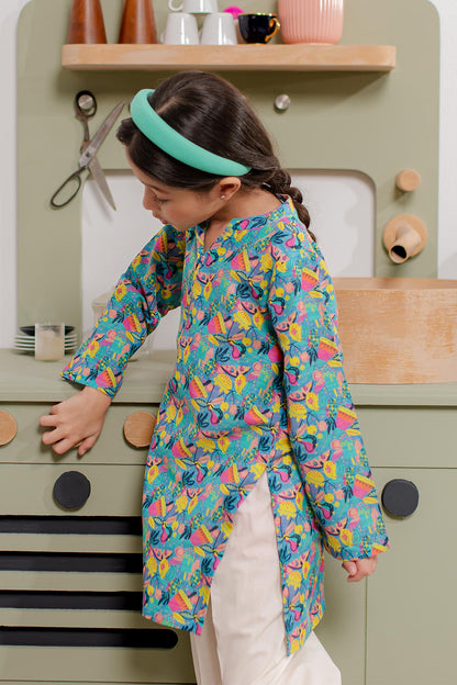 Zellbury Girls | 1 Piece Khaddar | Kurta - 1173