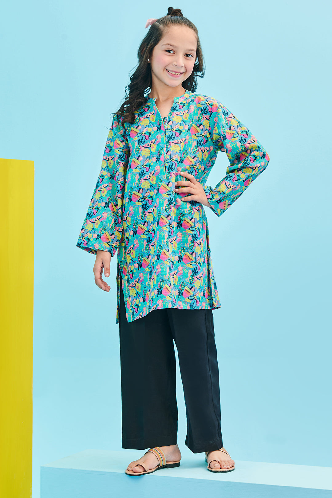 Zellbury Girls | 1 Piece Khaddar | Kurta - 1173