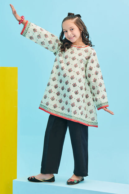 Zellbury Girls | 1 Piece Khaddar | Kurta - 1733