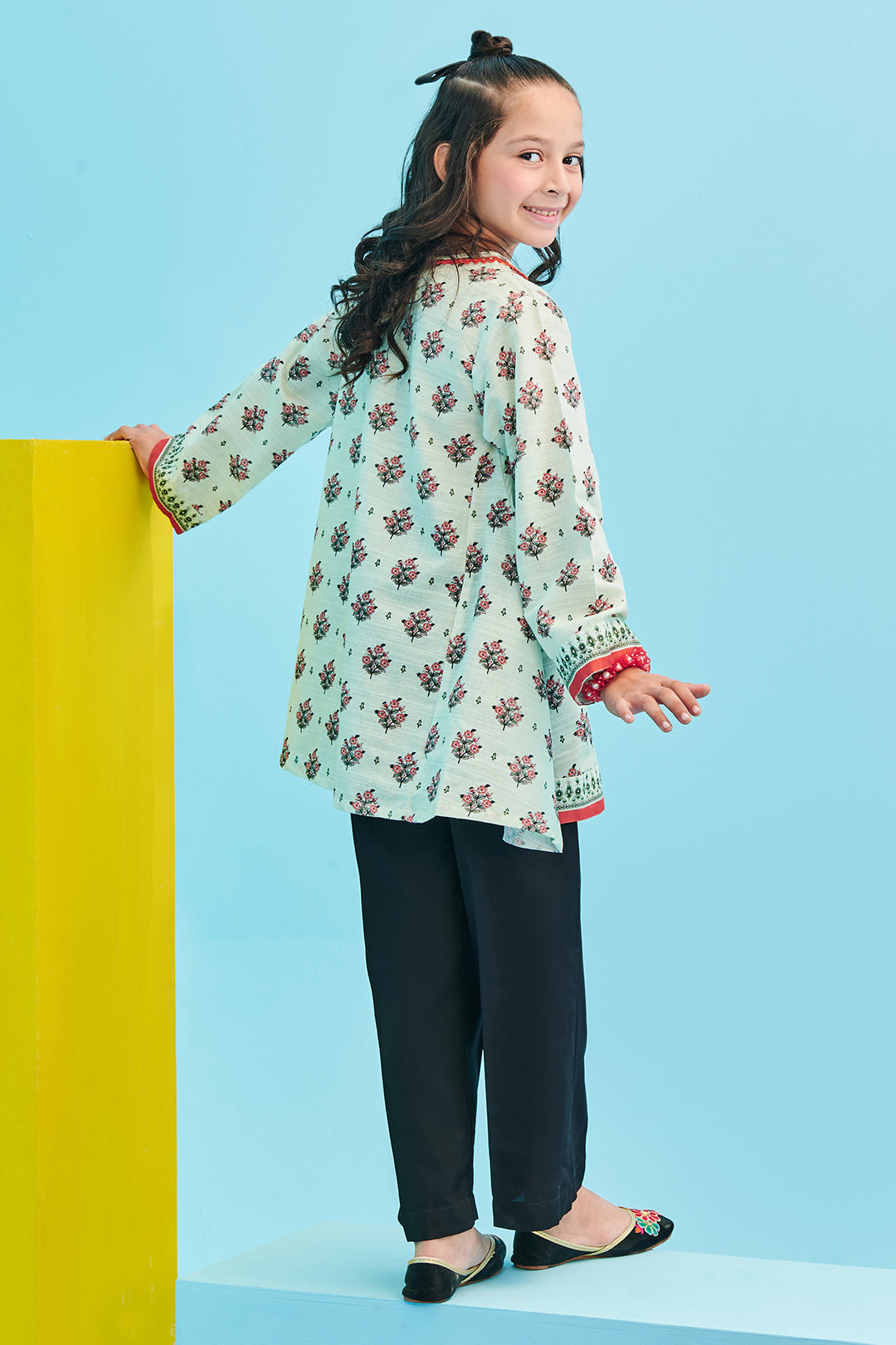 Zellbury Girls | 1 Piece Khaddar | Kurta - 1733