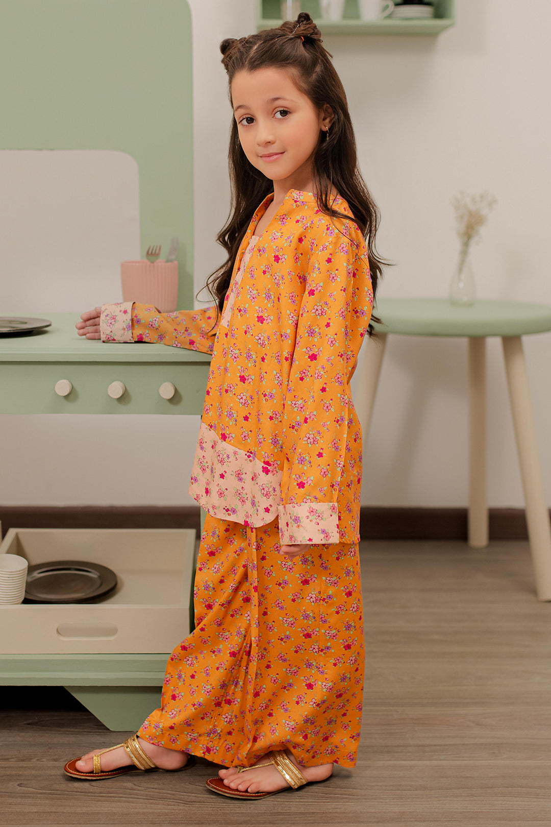 Zellbury Girls | 2 Piece Viscose | Kurta Trouser - 2726