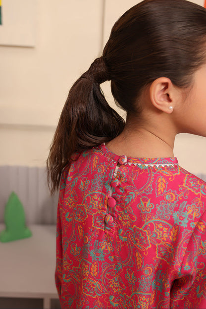 Zellbury Girls | 2 Piece Viscose | Embroidered Kurta Trouser - 2730