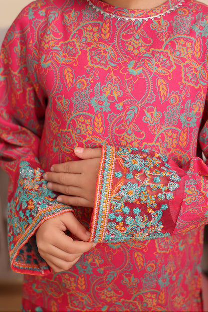 Zellbury Girls | 2 Piece Viscose | Embroidered Kurta Trouser - 2730
