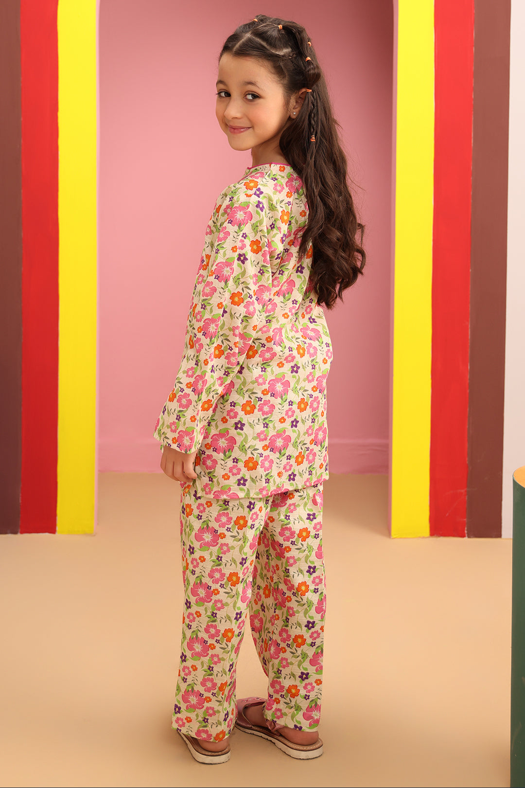 Zellbury Girls | 2 Piece Khaddar | Kurta Trouser - 2749