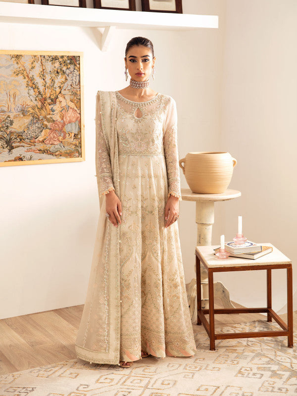 Gulaal | Embroidered Chiffon 23 | ROYALE GL-EC-23V1-01 - Pakistani Designer Dress - by Gulaal | Type: Formal - 100% Original at Saira Sultan