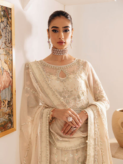 Gulaal | Embroidered Chiffon 23 | ROYALE GL-EC-23V1-01 - Pakistani Designer Dress - by Gulaal | Type: Formal - 100% Original at Saira Sultan