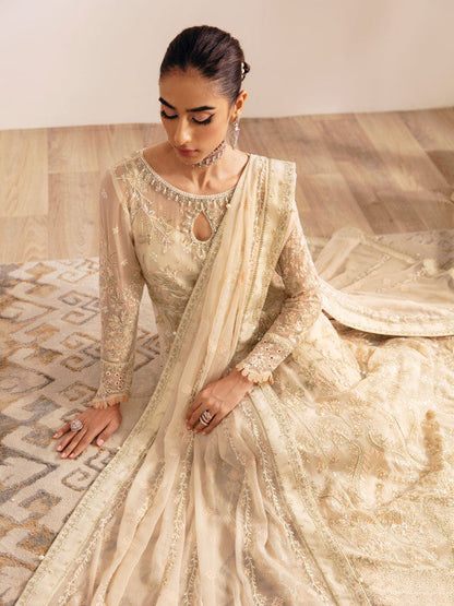 Gulaal | Embroidered Chiffon 23 | ROYALE GL-EC-23V1-01 - Pakistani Designer Dress - by Gulaal | Type: Formal - 100% Original at Saira Sultan