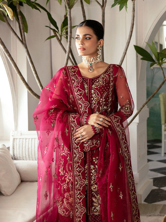 Gulaal | Embroidered Chiffon 23 | SAMARA GL-LP-V2-16 - Pakistani Designer Dress - by Gulaal | Type: Bridal - 100% Original at Saira Sultan