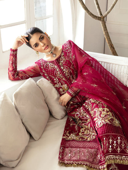 Gulaal | Embroidered Chiffon 23 | SAMARA GL-LP-V2-16 - Pakistani Designer Dress - by Gulaal | Type: Bridal - 100% Original at Saira Sultan