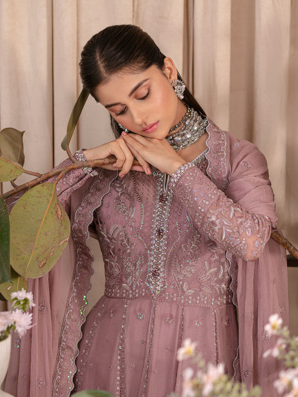 Gulaal | Embroidered Chiffon 23 | EZRAH UC-03 - Pakistani Designer Dress - by Gulaal | Type: Formal - 100% Original at Saira Sultan