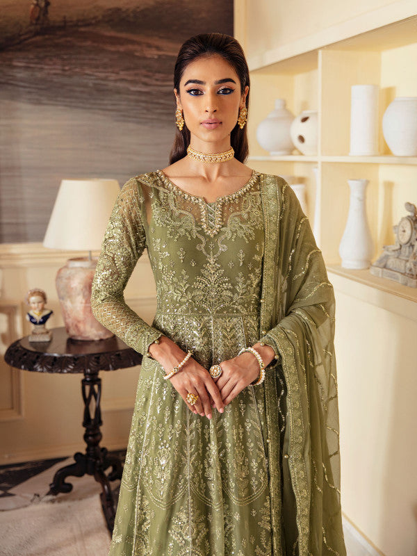 Gulaal | Embroidered Chiffon 23 | AYSA GL-EC-23V1-07 - Pakistani Designer Dress - by Gulaal | Type: Formal - 100% Original at Saira Sultan