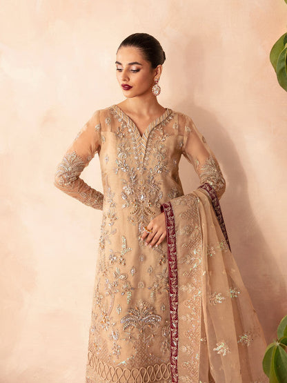 Gulaal | Embroidered Chiffon 23 | EMILIA GL-LP-V2-14 - Pakistani Designer Dress - by Gulaal | Type: Bridal - 100% Original at Saira Sultan