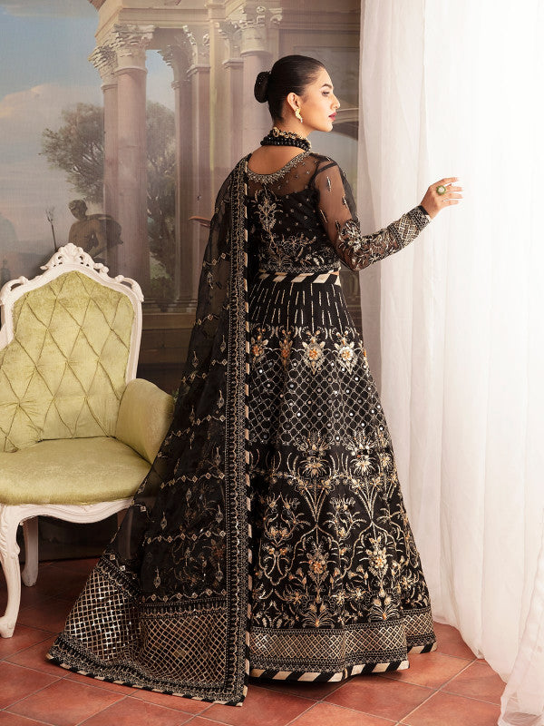 Gulaal | Embroidered Chiffon 23 | STELLA GL-LP-V2-13 - Pakistani Designer Dress - by Gulaal | Type: Bridal - 100% Original at Saira Sultan