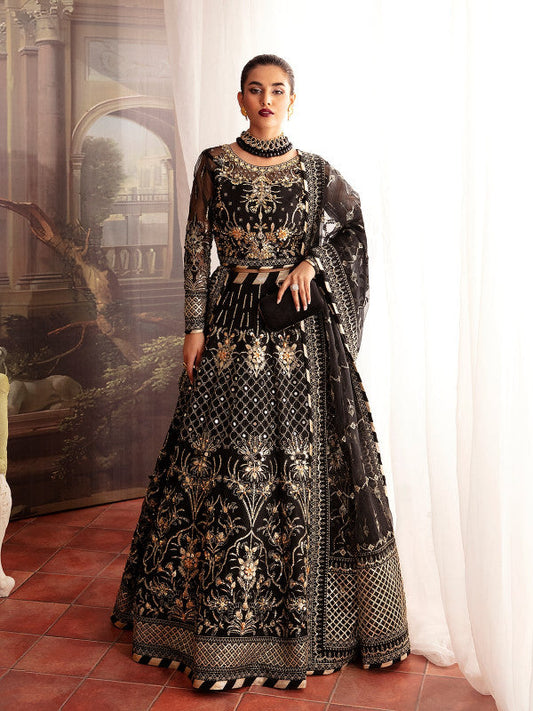 Gulaal | Embroidered Chiffon 23 | STELLA GL-LP-V2-13 - Pakistani Designer Dress - by Gulaal | Type: Bridal - 100% Original at Saira Sultan