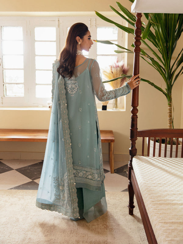 Gulaal | Embroidered Chiffon 23 | CALYPSO GL-EC-23V1-05 - Pakistani Designer Dress - by Gulaal | Type: Formal - 100% Original at Saira Sultan