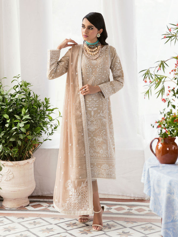 Gulaal | Embroidered Chiffon 23 | Meraki - Pakistani Designer Dress - by Gulaal | Type: Formal - 100% Original at Saira Sultan
