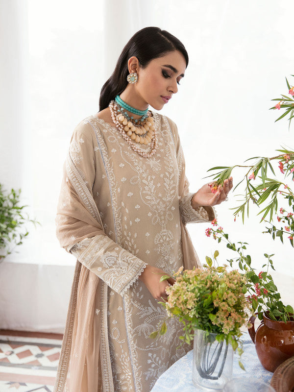 Gulaal | Embroidered Chiffon 23 | Meraki - Pakistani Designer Dress - by Gulaal | Type: Formal - 100% Original at Saira Sultan