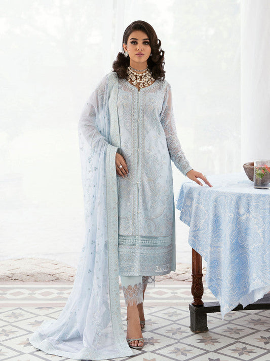 Gulaal | Embroidered Chiffon 23 | Wisteria - Pakistani Designer Dress - by Gulaal | Type: Formal - 100% Original at Saira Sultan