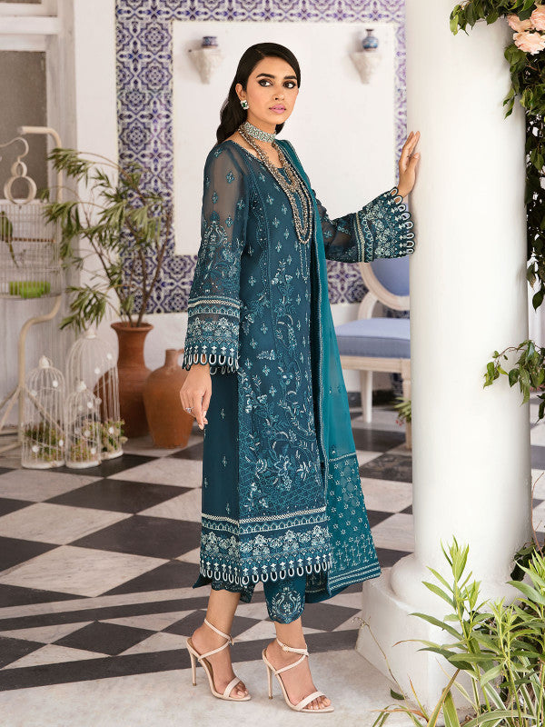 Gulaal | Embroidered Chiffon 23 | Reyah - Pakistani Designer Dress - by Gulaal | Type: Formal - 100% Original at Saira Sultan