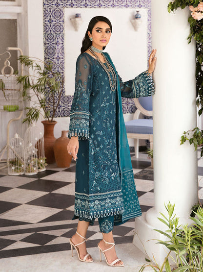 Gulaal | Embroidered Chiffon 23 | Reyah - Pakistani Designer Dress - by Gulaal | Type: Formal - 100% Original at Saira Sultan