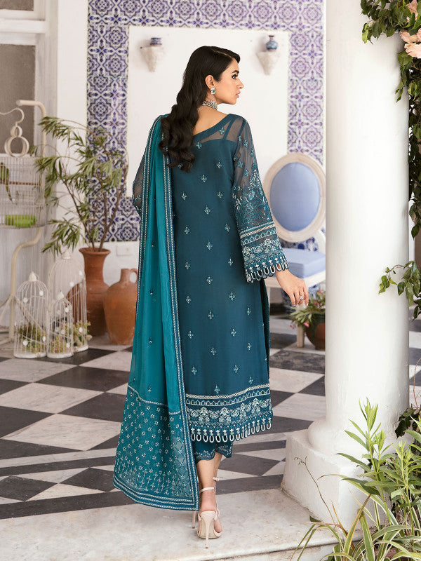 Gulaal | Embroidered Chiffon 23 | Reyah - Pakistani Designer Dress - by Gulaal | Type: Formal - 100% Original at Saira Sultan